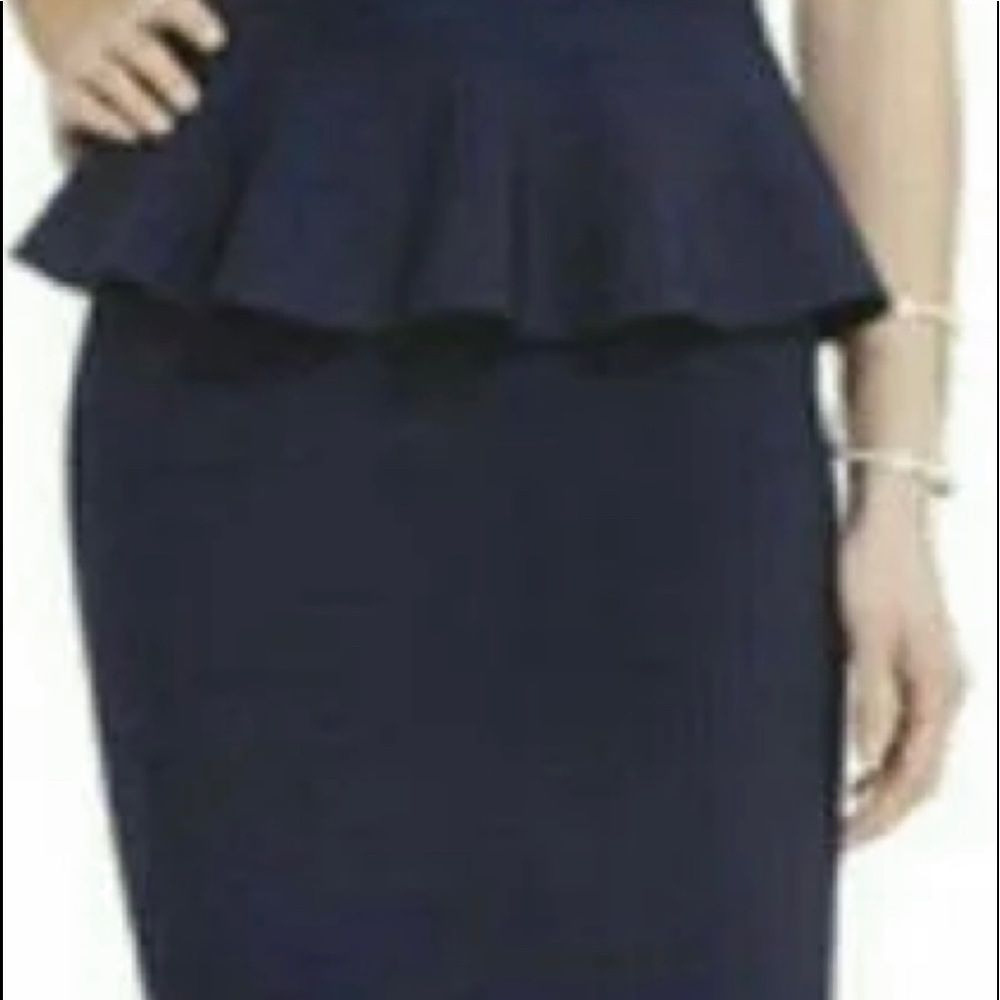 NWT NEW BCBG MAX AZRIA Malisa black skirt size S Small $198 MSRP